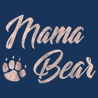 Vintage Mama Bear Paw Funny Mothers Day Mommy Grandma Aunt Baby Bodysuit