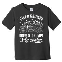 Vintage Motorcycle Bike Riders Biker Grumpa Toddler T-Shirt