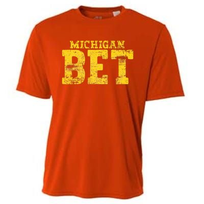 Vintage Michigan Bet Cooling Performance Crew T-Shirt