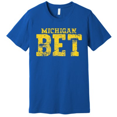 Vintage Michigan Bet Premium T-Shirt