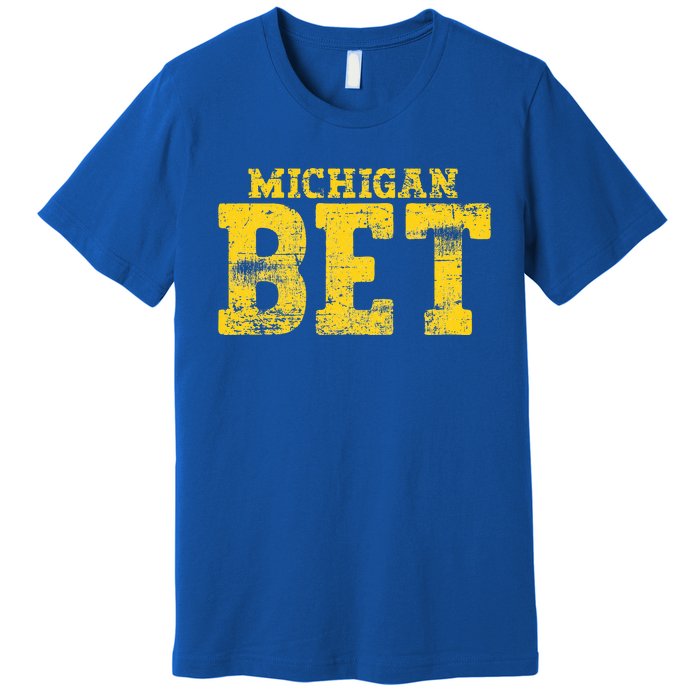 Vintage Michigan Bet Premium T-Shirt