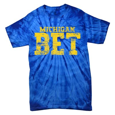 Vintage Michigan Bet Tie-Dye T-Shirt