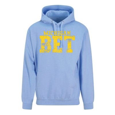 Vintage Michigan Bet Unisex Surf Hoodie