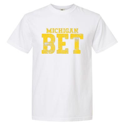 Vintage Michigan Bet Garment-Dyed Heavyweight T-Shirt