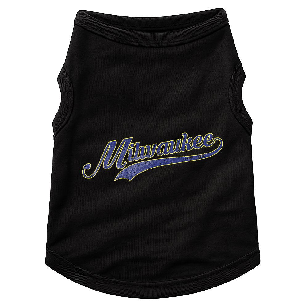 Vintage Milwaukee Baseball Doggie Tank