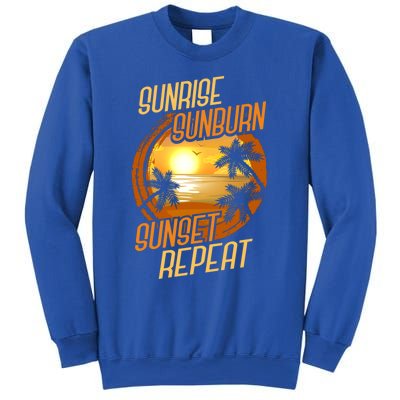 Vacay Mode Beach Vacation Sunrise Sunburn Sunset Repeat Gift Sweatshirt