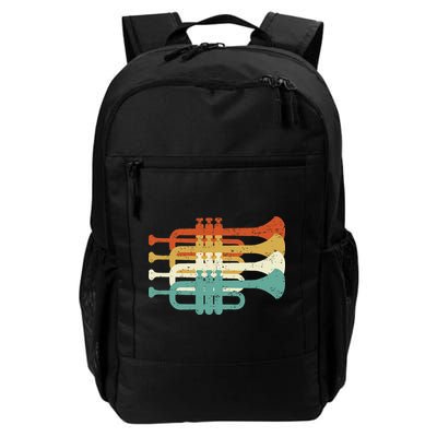 Vintage Marching Band Trumpet Player Retro Design Trumpeter Backpack
