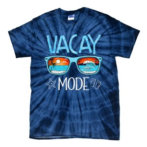 Vacay Mode Beach Vacation Summer Cruise Getaway Holiday Tie-Dye T-Shirt