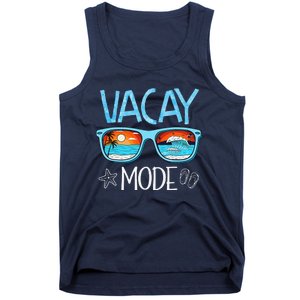 Vacay Mode Beach Vacation Summer Cruise Getaway Holiday Tank Top