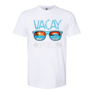 Vacay Mode Beach Vacation Summer Cruise Getaway Holiday Softstyle CVC T-Shirt