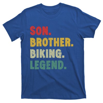 Vintage Mountain Biking Cycling Gift For Him Brother And Son Gift T-Shirt