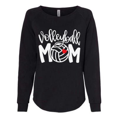 Volleyball Mom Cute Mom Life Volleyball Game Day Cheer Mom Womens California Wash Sweatshirt