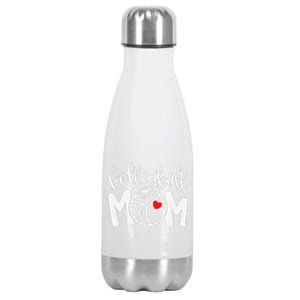 Volleyball Mom Cute Mom Life Volleyball Game Day Cheer Mom Stainless Steel Insulated Water Bottle