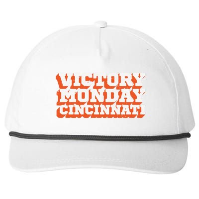 Victory Monday Cincinnati Snapback Five-Panel Rope Hat