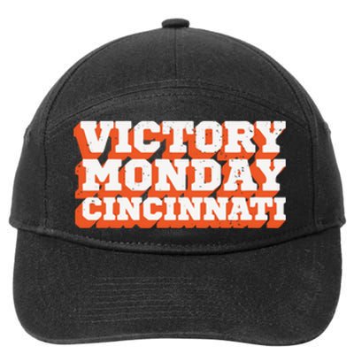 Victory Monday Cincinnati 7-Panel Snapback Hat