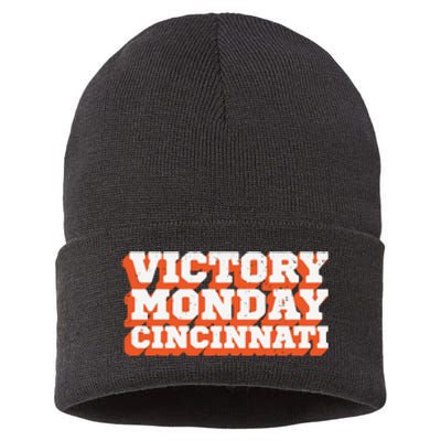 Victory Monday Cincinnati Sustainable Knit Beanie