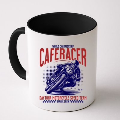 Vintage Motorcycle Caferacer Classic Gift Mug