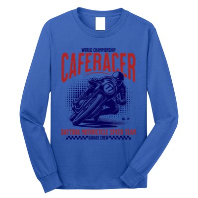 Vintage Motorcycle Caferacer Classic Gift Long Sleeve Shirt