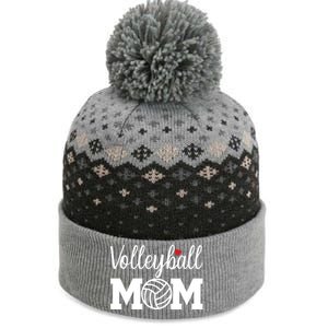 Volleyball Mom Cute Mom Life Volleyball Game Day Cheer Mom Gift The Baniff Cuffed Pom Beanie