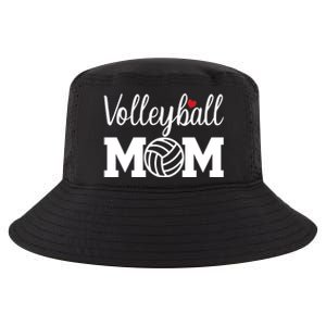 Volleyball Mom Cute Mom Life Volleyball Game Day Cheer Mom Gift Cool Comfort Performance Bucket Hat