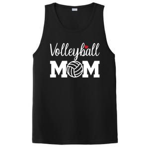 Volleyball Mom Cute Mom Life Volleyball Game Day Cheer Mom Gift PosiCharge Competitor Tank