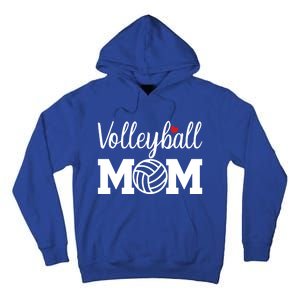 Volleyball Mom Cute Mom Life Volleyball Game Day Cheer Mom Gift Tall Hoodie