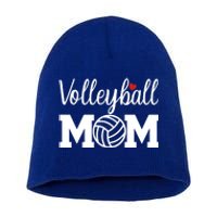 Volleyball Mom Cute Mom Life Volleyball Game Day Cheer Mom Gift Short Acrylic Beanie