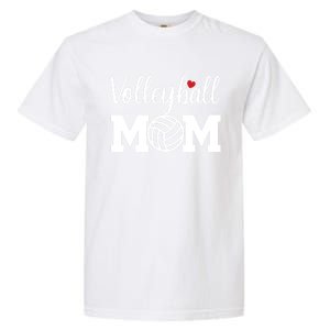 Volleyball Mom Cute Mom Life Volleyball Game Day Cheer Mom Gift Garment-Dyed Heavyweight T-Shirt