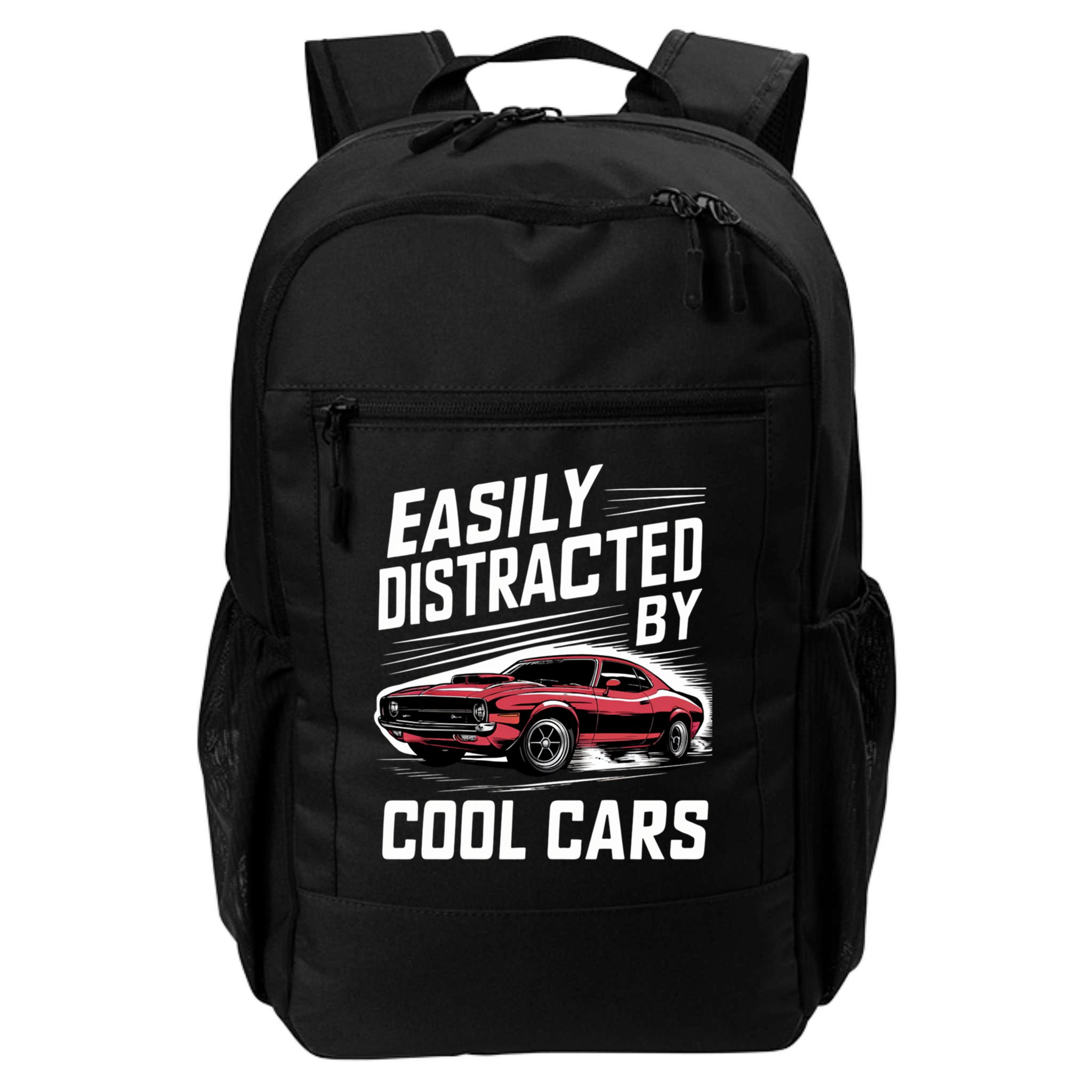 Vintage Muscle Car Easily Distracted By Cool Cars Great Gift Backpack
