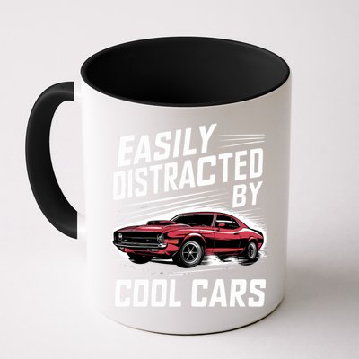 Vintage Muscle Car Easily Distracted By Cool Cars Great Gift Mug