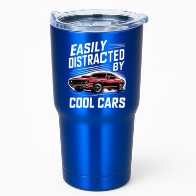 Vintage Muscle Car Easily Distracted By Cool Cars Great Gift Tumbler