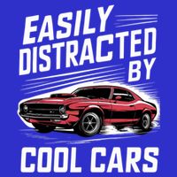 Vintage Muscle Car Easily Distracted By Cool Cars Great Gift Kids T-Shirt
