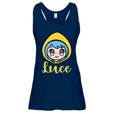 VaticanS Mascot Character Cute Anime Girl Luce Ladies Essential Flowy Tank