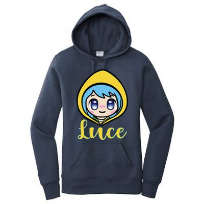 VaticanS Mascot Character Cute Anime Girl Luce Women's Pullover Hoodie