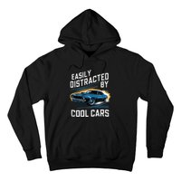 Vintage Muscle Car Easily Distracted By Cool Cars Gift Hoodie