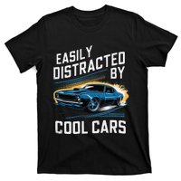 Vintage Muscle Car Easily Distracted By Cool Cars Gift T-Shirt