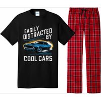 Vintage Muscle Car Easily Distracted By Cool Cars Gift Pajama Set