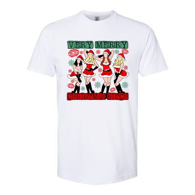 Very Merry Christmas Bitch Funny Girls Iconic Holiday Season Dancing Softstyle CVC T-Shirt