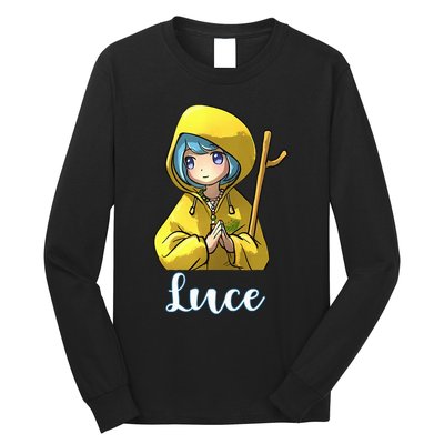 VaticanS Mascot Character Cute Anime Girl Luce Long Sleeve Shirt