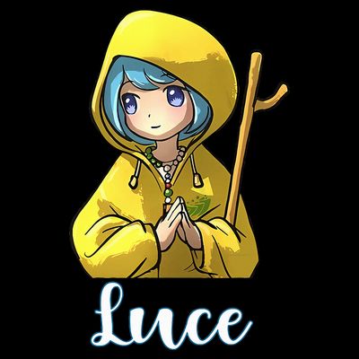 VaticanS Mascot Character Cute Anime Girl Luce T-Shirt