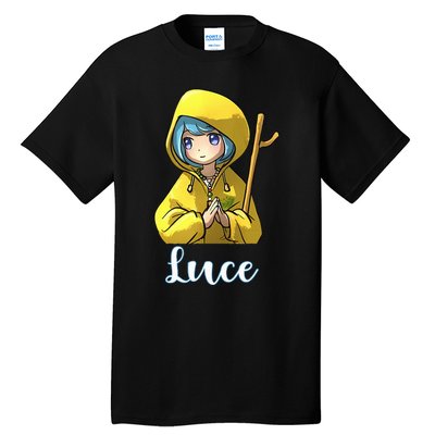 VaticanS Mascot Character Cute Anime Girl Luce Tall T-Shirt