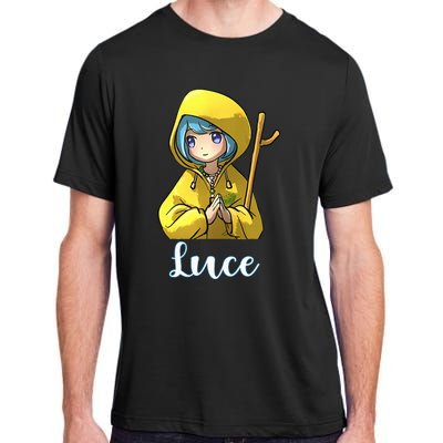 VaticanS Mascot Character Cute Anime Girl Luce Adult ChromaSoft Performance T-Shirt