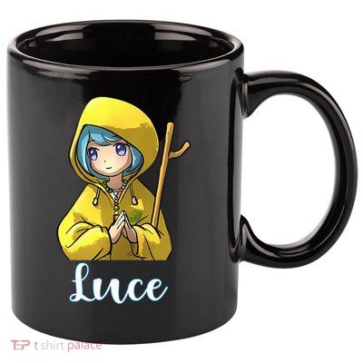 VaticanS Mascot Character Cute Anime Girl Luce 11oz C Handle Ceramic Mug