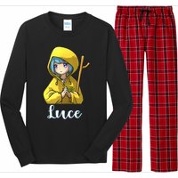 VaticanS Mascot Character Cute Anime Girl Luce Long Sleeve Pajama Set