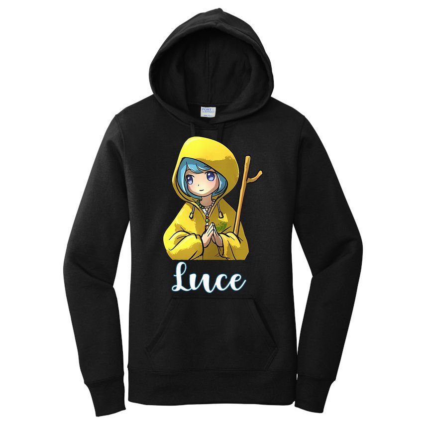 VaticanS Mascot Character Cute Anime Girl Luce Women's Pullover Hoodie
