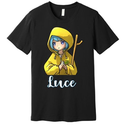 VaticanS Mascot Character Cute Anime Girl Luce Premium T-Shirt