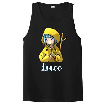 VaticanS Mascot Character Cute Anime Girl Luce PosiCharge Competitor Tank