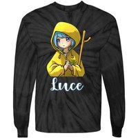 VaticanS Mascot Character Cute Anime Girl Luce Tie-Dye Long Sleeve Shirt