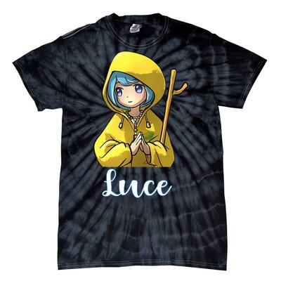 VaticanS Mascot Character Cute Anime Girl Luce Tie-Dye T-Shirt