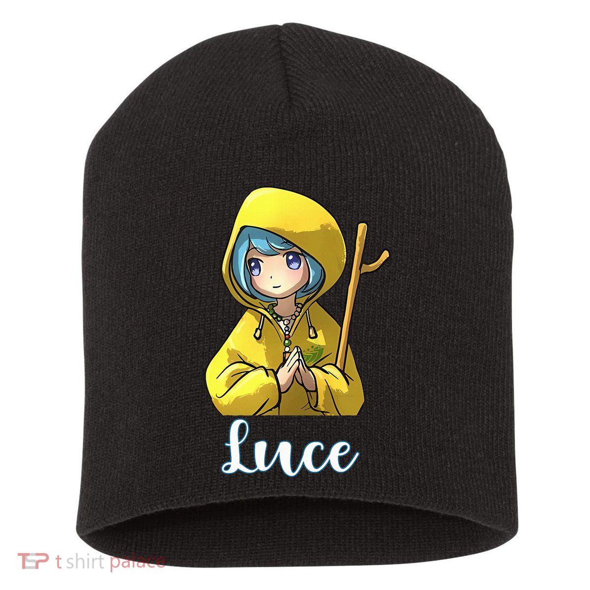VaticanS Mascot Character Cute Anime Girl Luce Short Acrylic Beanie